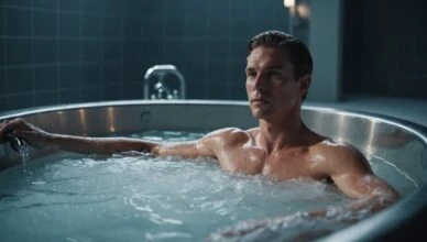 ice bath muscle recovery analysis